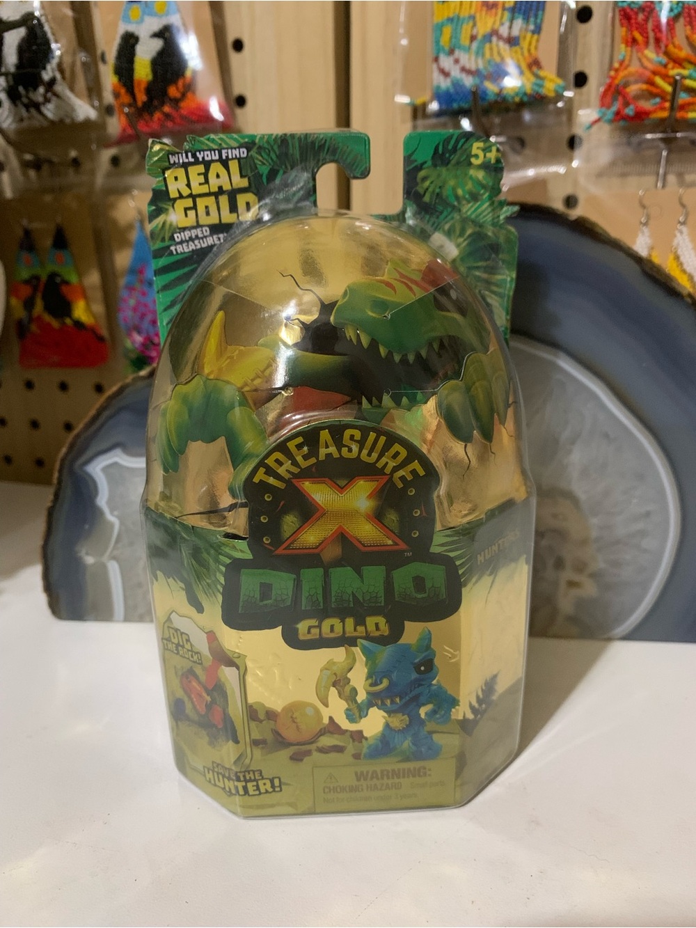 Treasure X Dino Gold Action Figure - Green & Gold